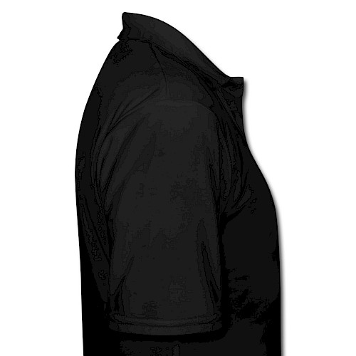 Poloskjorte for menn Rechts svart