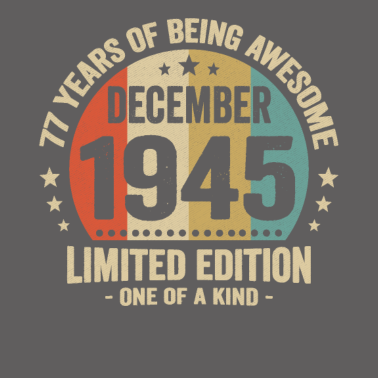 Zoom image 77 jaar geweldig zijn sinds december 1945