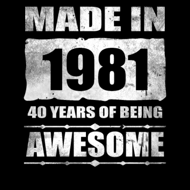 Zoom image Gemaakt in 1981, 40 jaar geweldig cadeau