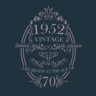 Zoom image Geboren in 1952 Verjaardagsspreuken