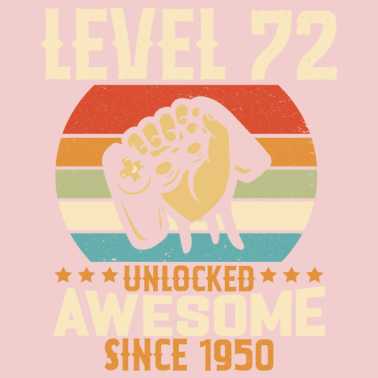 Zoom image Level 72 Jaar Unlocked Gaming Verjaardagscadeau