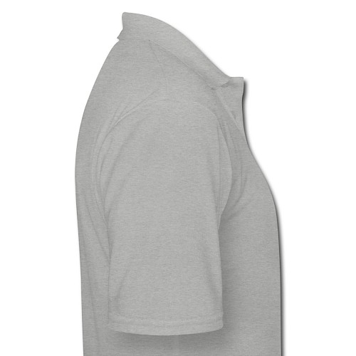 Poloskjorte for menn Rechts gråmelert