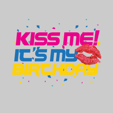 Zoom image Birthday birthday present gift kiss me