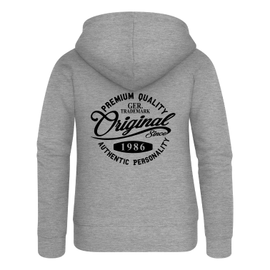 födelsedagsordspråk  - Original Sedan 1986 Handskrift Premium Quality