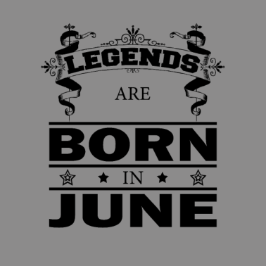 Zoom image Födelsedagsordspråk juni. Legender föds i juni