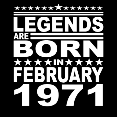 Zoom image Legendarisk sedan februari 1971, 1971 födelsedag