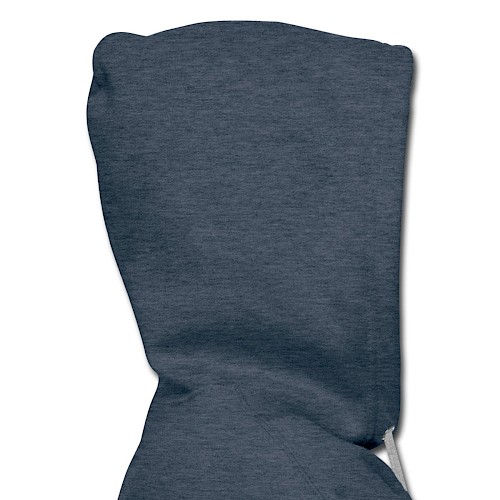 Männer Premium Kapuzenjacke Devant Jeansblau