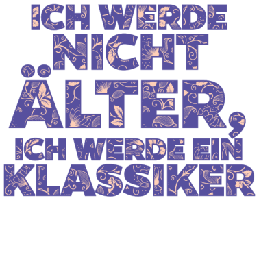 Zoom image Geburtstagsspruch Statement Vintage