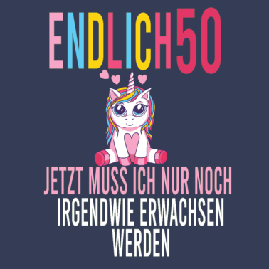 Zoom image 50 Jahre Erwachsen werden Einhorn 50 Geburtstag