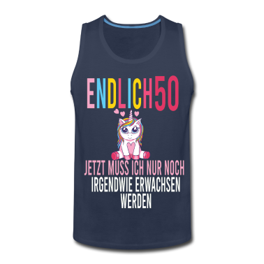 Geburtstagsspruch  - 50 Jahre Erwachsen werden Einhorn 50 Geburtstag