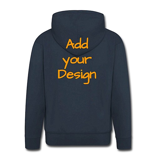 Men's Premium Hooded Jacket navy