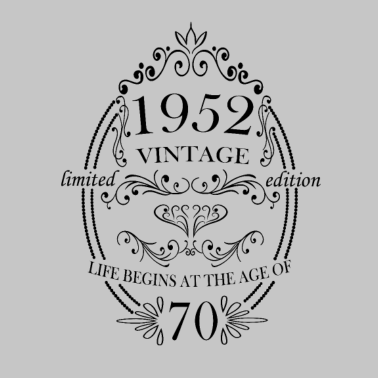 Zoom image Nacido en 1952 Dichos de cumpleaños