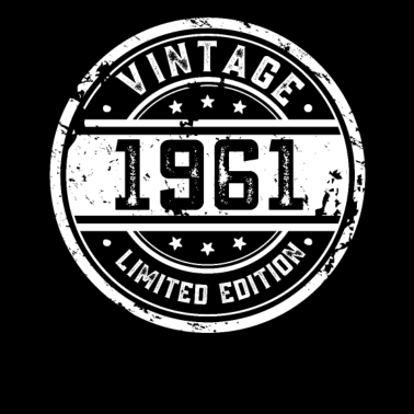 Zoom image 60. Geburtstag Vintage 1961 Retro