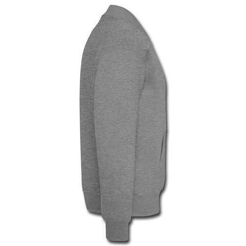 Unisex Baseball Jacke Rechts Graphit meliert