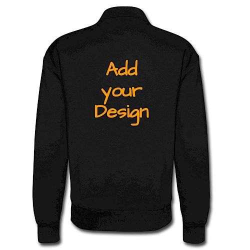 Veste zippée Unisexe noir