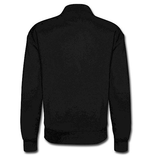 Veste zippée Unisexe Hinten noir