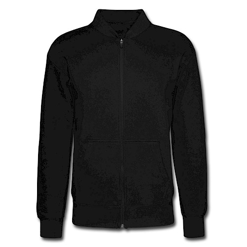 Veste zippée Unisexe Vorne noir