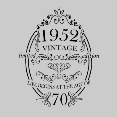 Zoom image Nacido en 1952 Dichos de cumpleaños