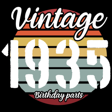 Zoom image Vintage 1935 Części urodzinowe