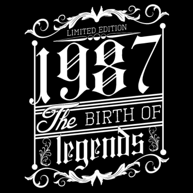 Zoom image Syntymäpäivälahja 1987 lahja perustettu