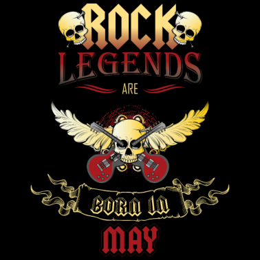 Zoom image Syntymäpäivälahja rock legendat toukokuussa