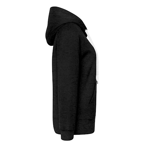 Frauen Premium Kapuzenjacke Rechts Anthrazit