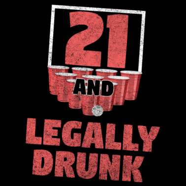 Zoom image lagligt berusad öl pong 21 födelsedag maenner