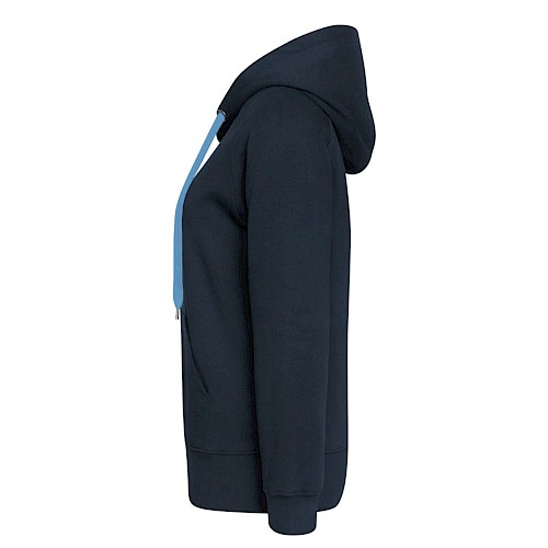 Dame Premium hættejakke Devant marineblå