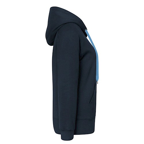 Dame Premium hættejakke Rechts marineblå