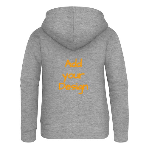 Women's Premium Hooded Jacket heather grey