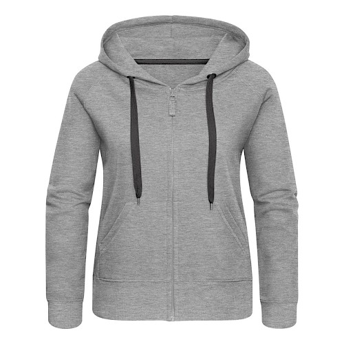 Women's Premium Hooded Jacket Vorne heather grey