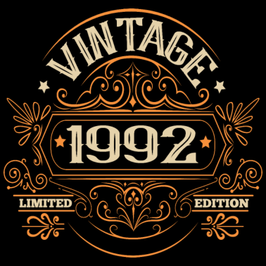 Zoom image Født i 1992 Fødselsdag Ordsprog