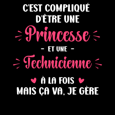 Zoom image C est compliqué princesse et Technicienne
