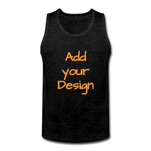 Canotta premium da uomo antracite