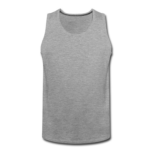 Canotta premium da uomo Vorne grigio melange