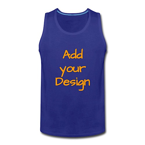 Canotta premium da uomo blue royal