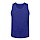 thumbnail Tank top premium hombre Vorne azul real