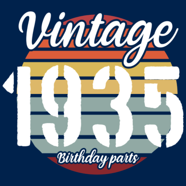 Zoom image Vintage 1935 Części urodzinowe