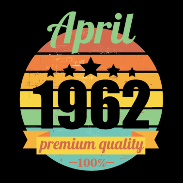 Zoom image Syntynyt huhtikuussa 1962 60 vuotta 60 vuotta 60 vuotta