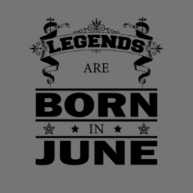 Zoom image Födelsedagsordspråk juni. Legender föds i juni
