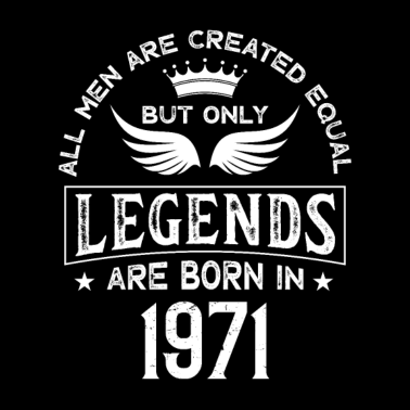 Zoom image 50th Legends are Born in 1971 Vintage Birthday 50