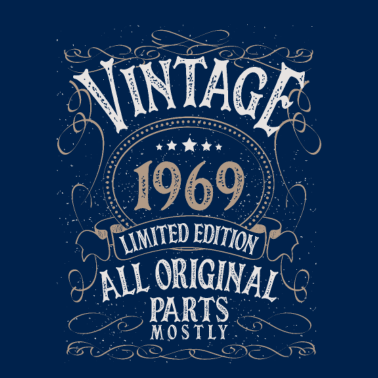 Zoom image 1969 års födelsedag vintage