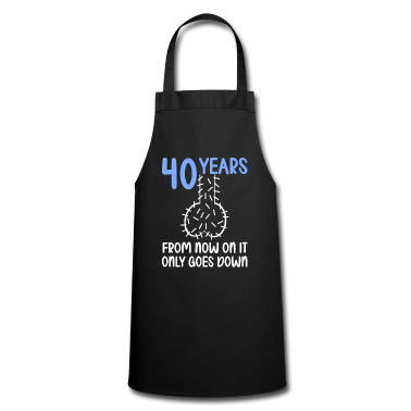 födelsedagsordspråk  - 40 år av gravitation går det utför 40 år 40.