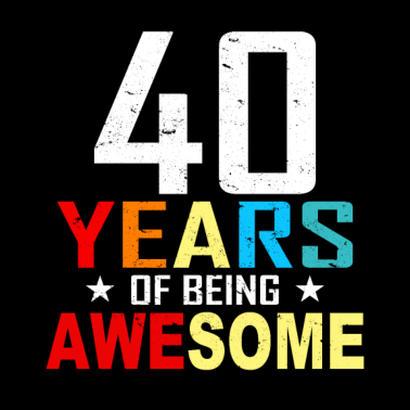 Zoom image 40 år födelsedag 40 födelsedagspresent 40 år