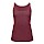 thumbnail Dame Premium tanktop Vorne bordeaux meleret