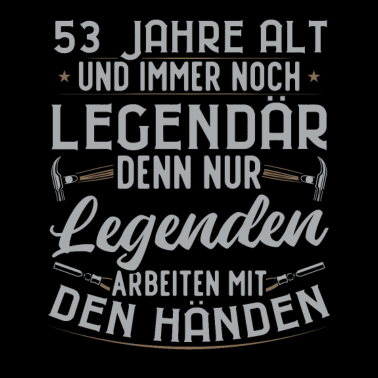 Zoom image Ein legendärer 53-jähriger 53. Geburtstag Handwerk