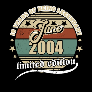 Zoom image 18. Geburtstag Juni 2004 Jahrgang 18 Jahre