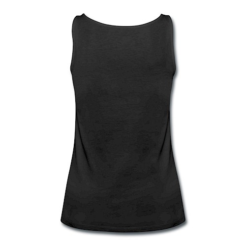 Women's Premium Tank Top Hinten black