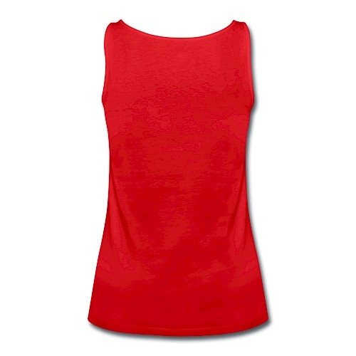 Women's Premium Tank Top Hinten red