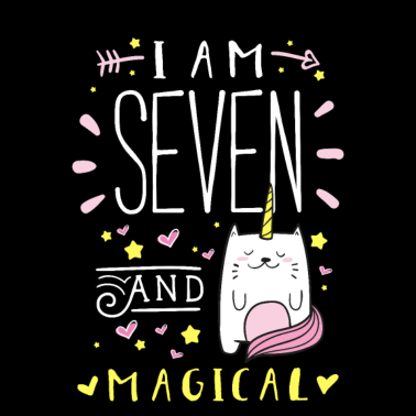 Zoom image Anniversaire de Caticorn fille mignonne de 7 ans